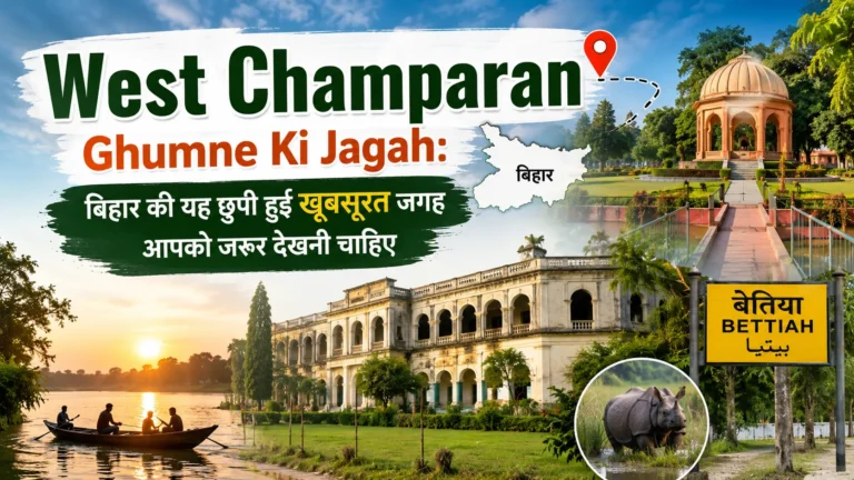 West Champaran Ghumne Ki Jagah: बिहार की यह छुपी हुई खूबसूरत जगह आपको जरूर देखनी चाहिए